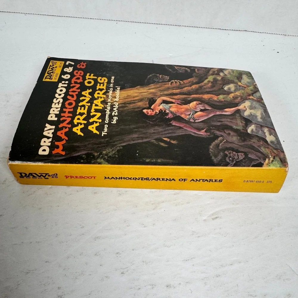 Manhounds Arena of Antares Alan Burt Akers 1981‎ First Printing DAW Double